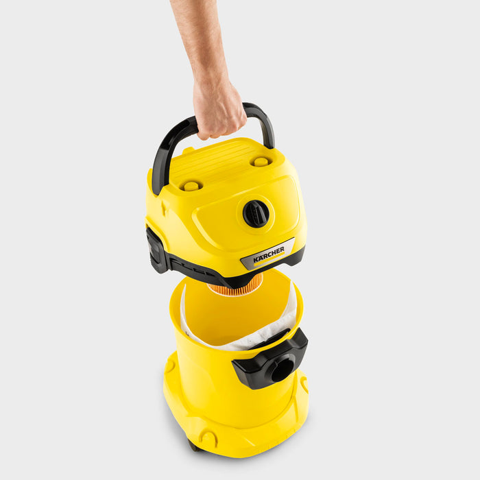 electrodomesticos aspirado limpieza aspiradora karcher wd3 3 en 1 amarillo karcher clak390 mp madecentro