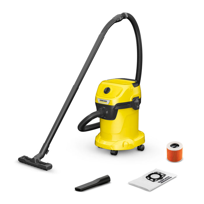 electrodomesticos aspirado limpieza aspiradora karcher wd3 3 en 1 amarillo karcher clak390 mp madecentro
