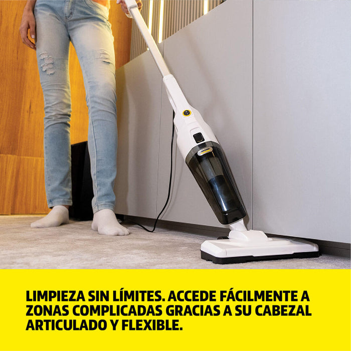 electrodomesticos aspirado limpieza aspiradora vertical 2 en 1 vcl1 karcher karcher clav370 mp madecentro