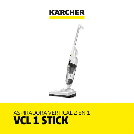 electrodomesticos aspirado limpieza aspiradora vertical 2 en 1 vcl1 karcher karcher clav370 mp madecentro