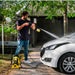 electrodomesticos aspirado limpieza hidrolavadora portatil karcher 1450 psi karcher clhp340 mp madecentro