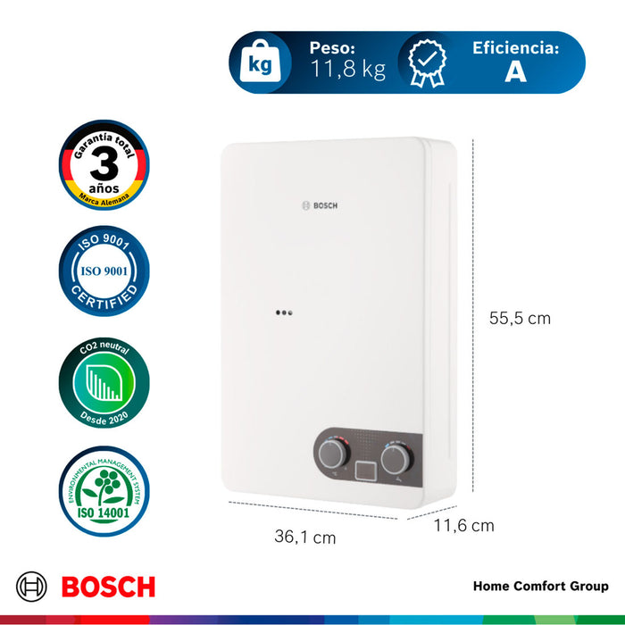 electrodomesticos climatizacion calentadoragua 10 l tiro forzado paso gas natural therm 1400 f bosch ltda calbos014 mp madecentro