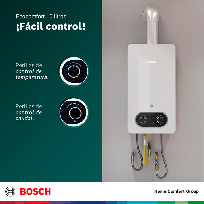 electrodomesticos climatizacion calentadoragua 10 l tiro natural paso gas propano therm 2200 o bosch ltda calbos013 mp madecentro