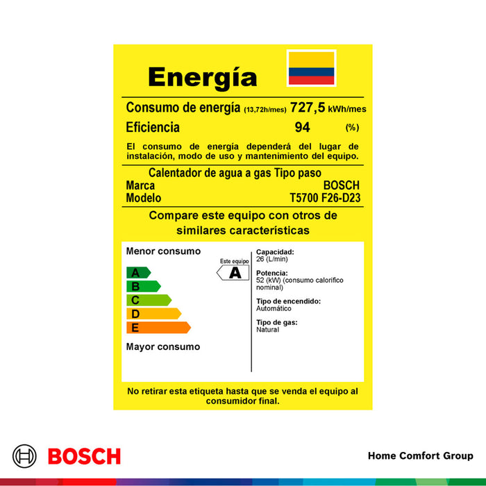 electrodomesticos climatizacion calentadoragua 26 l tiro forzado paso gas natural titan 5700 f bosch ltda calbos024 mp madecentro