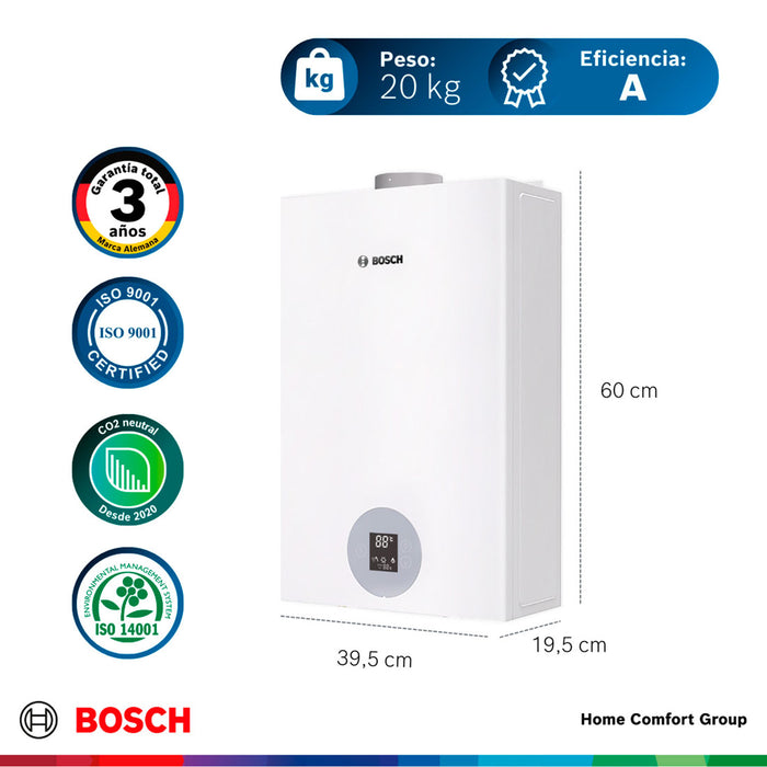 electrodomesticos climatizacion calentadoragua 26 l tiro forzado paso gras propano titan 5700 f bosch ltda calbos004 mp madecentro