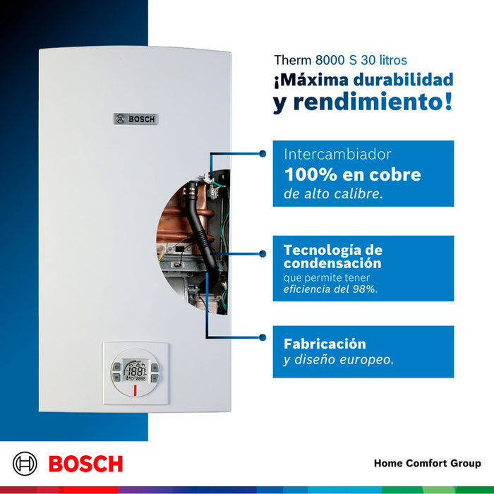 electrodomesticos climatizacion calentadoragua 30 l tiro forzado paso gas natural therm 8000 s bosch ltda calbos020 mp madecentro