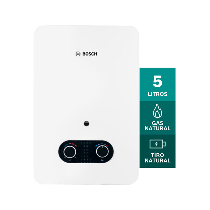 electrodomesticos climatizacion calentadoragua 5 l tiro natural paso gas natural vital 1500 bosch ltda calbos009 mp madecentro