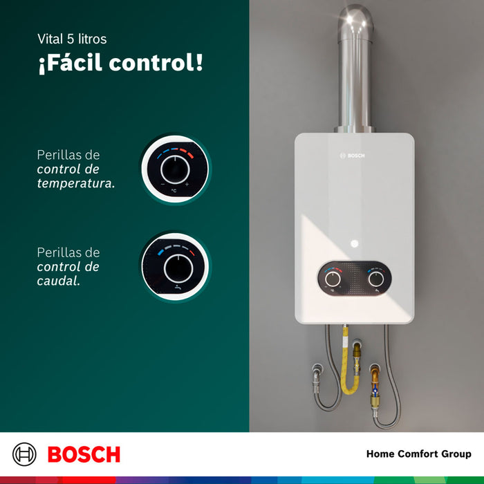 electrodomesticos climatizacion calentadoragua 5 l tiro natural paso gas propano vital 1500 bosch ltda calbos032 mp madecentro