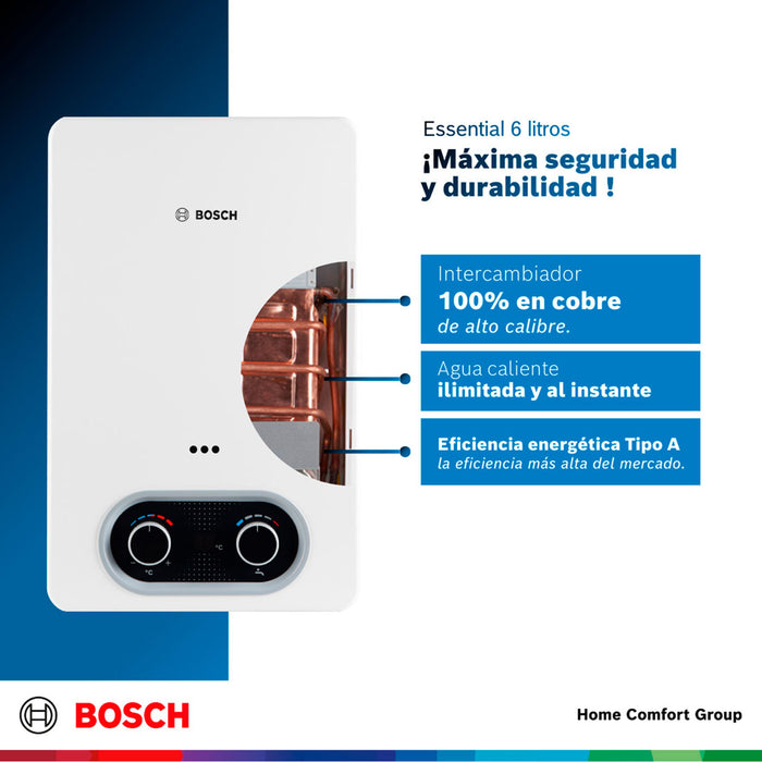 electrodomesticos climatizacion calentadoragua 6 l tiro forzado paso gas natural therm 1400 f bosch ltda calbos006 mp madecentro