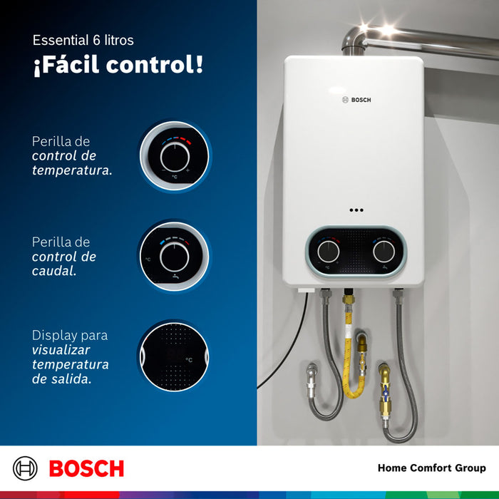 electrodomesticos climatizacion calentadoragua 6 l tiro forzado paso gas propano therm 1400 f bosch ltda calbos051 mp madecentro