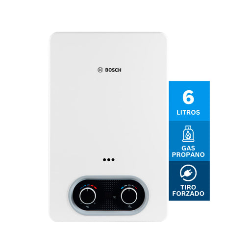 electrodomesticos climatizacion calentadoragua 6 l tiro forzado paso gas propano therm 1400 f bosch ltda calbos051 mp madecentro