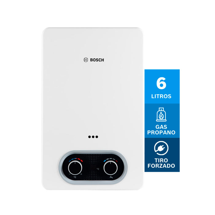 electrodomesticos climatizacion calentadoragua 6 l tiro forzado paso gas propano therm 1400 f bosch ltda calbos051 mp madecentro