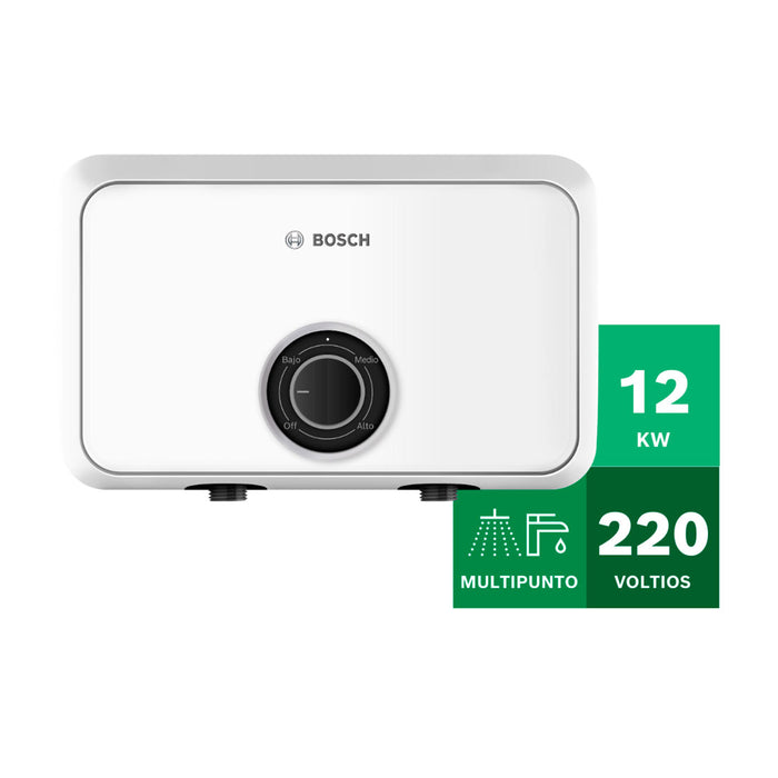 electrodomesticos climatizacion calentadoragua electrico paso 12 kw 220 v tronic 3000 c bosch ltda calbos008 mp madecentro