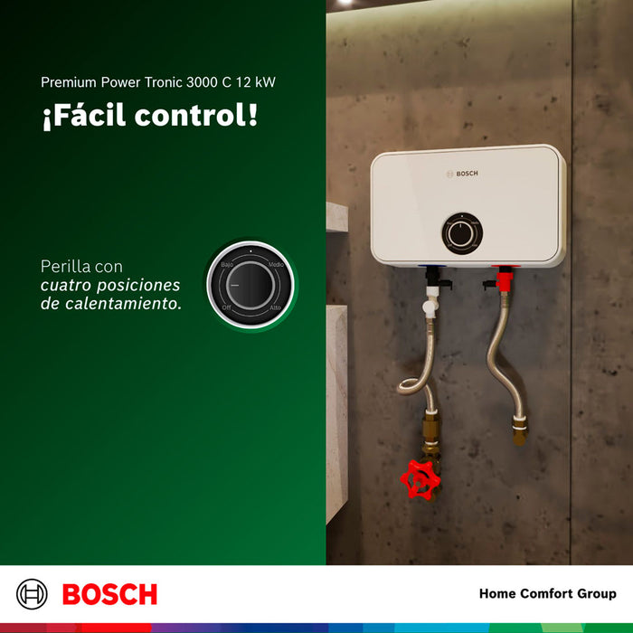 electrodomesticos climatizacion calentadoragua electrico paso 9 5 kw 220 v tronic 3000 c bosch ltda calbos038 mp madecentro