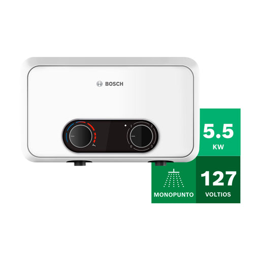 electrodomesticos climatizacion calentadoragua electrico paso monopunto 5 5 kw 127 v tronic 3000 s bosch ltda calbos035 mp madecentro