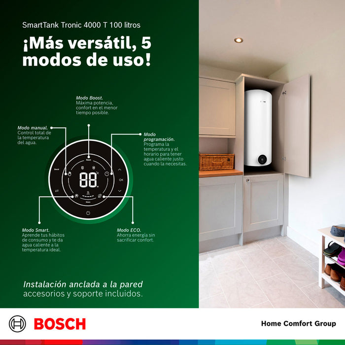 electrodomesticos climatizacion calentadoragua electricocumulacion 100 l 220 v smarttank 4000 t bosch ltda calbos037 mp madecentro