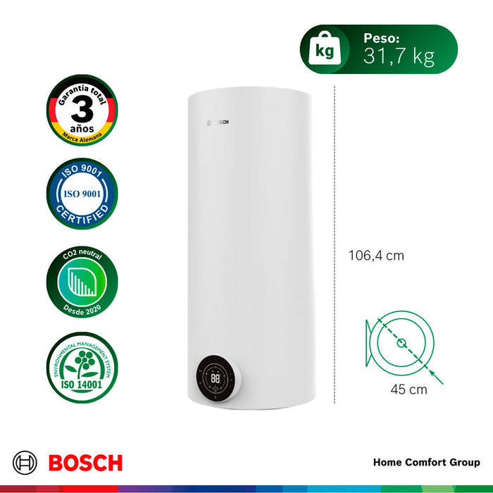 electrodomesticos climatizacion calentadoragua electricocumulacion 120 l 220 v smarttank 4000 t bosch ltda calbos029 mp madecentro