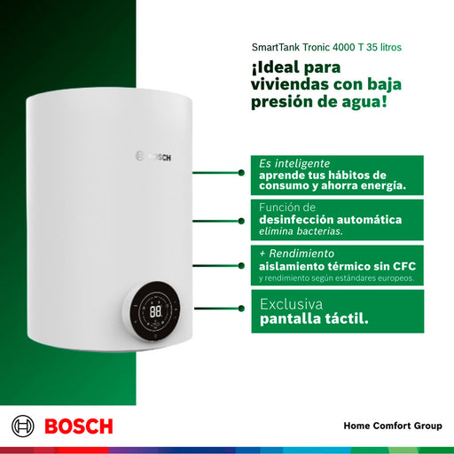 electrodomesticos climatizacion calentadoragua electricocumulacion 35 l 120 v smarttank 4000 t bosch ltda calbos042 mp madecentro
