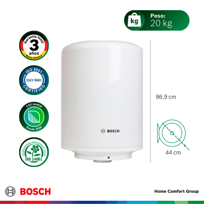 electrodomesticos climatizacion calentadoragua electricocumulacion 80 l 220 v thermotank 2000 t bosch ltda calbos016 mp madecentro