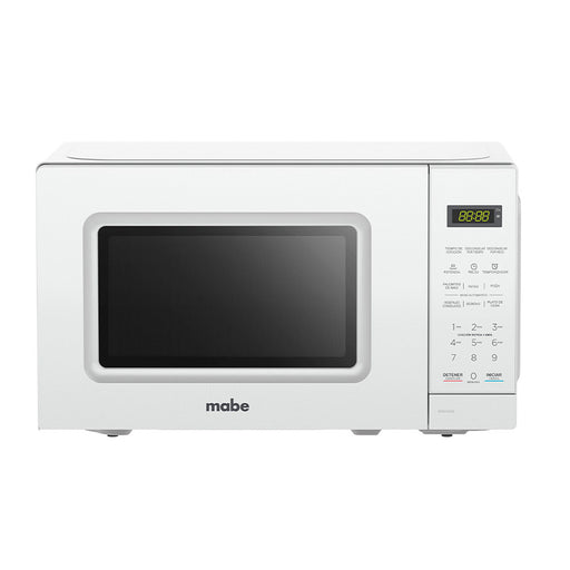 electrodomesticos cocina horno microondas 20 l 0 7 pies cubicos 120 v blanco mabe mbe0056 mp madecentro