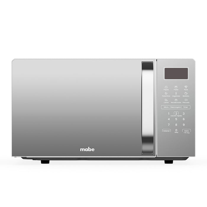 electrodomesticos cocina horno microondas 20 l 0 7 pies cubicos 120 v gris mabe mbe0057 mp madecentro