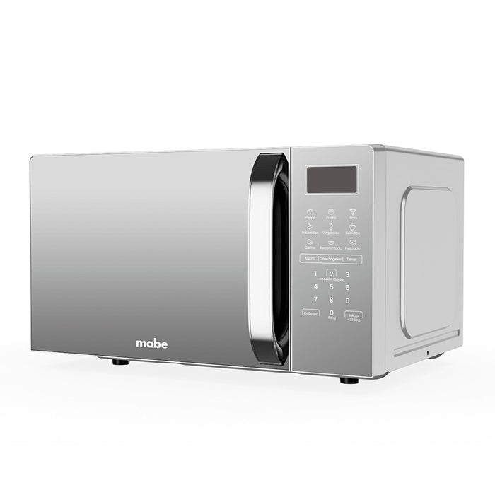 electrodomesticos cocina horno microondas 20 l 0 7 pies cubicos 120 v gris mabe mbe0057 mp madecentro