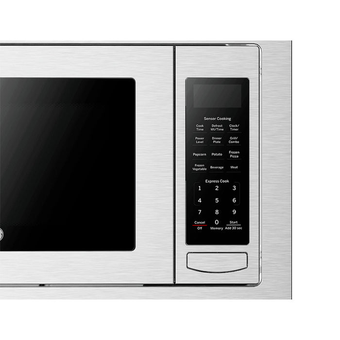 electrodomesticos cocina horno microondas 31 l 1 1 pies cubicos 120 v acero inoxidable vidrio negro mabe mbe0063 mp madecentro
