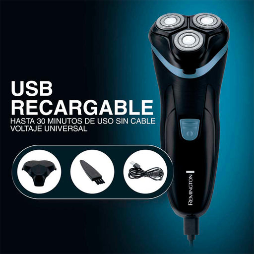 electrodomesticos cuidado personal afeitadora electrica recargable uso inalámbrico remington rcorb824 mp madecentro