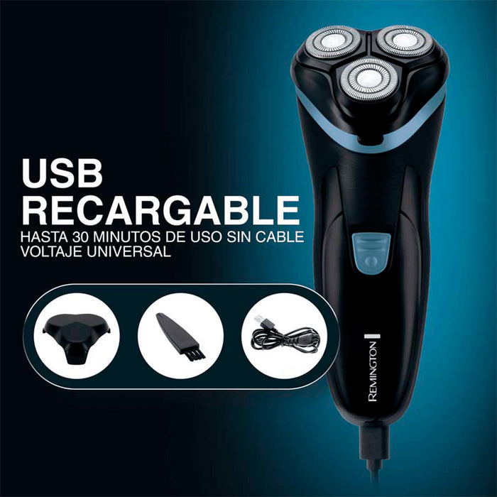 electrodomesticos cuidado personal afeitadora electrica recargable uso inalámbrico remington rcorb824 mp madecentro