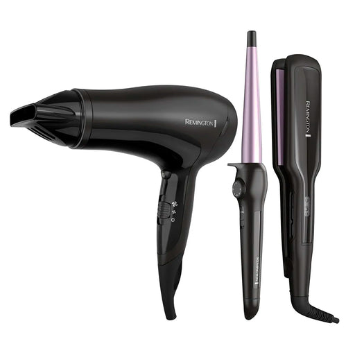electrodomesticos cuidado personal combo cuidado capilar profesional kit completo de belleza remington rcorb015 mp madecentro