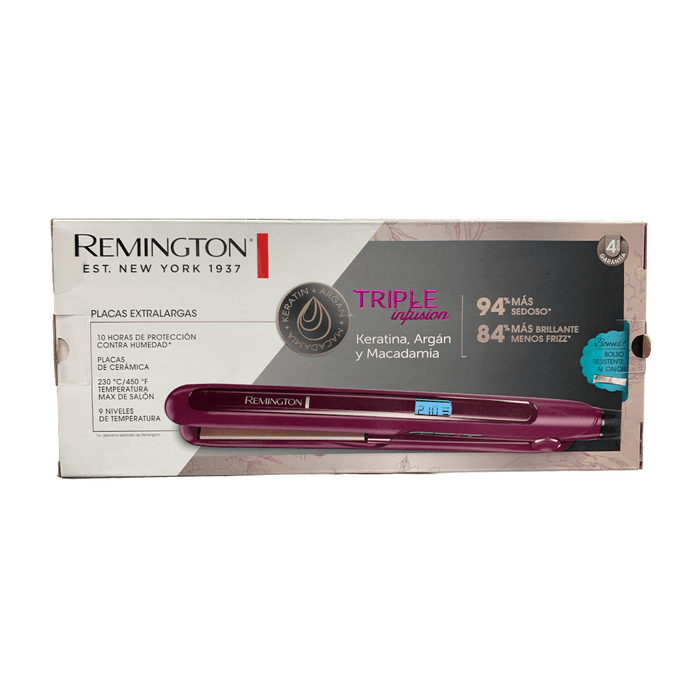 electrodomesticoscuidadopersonalplanchaparacabelloaltaprecisionacabadobrillanteremingtonrcorb945mpmadecentro