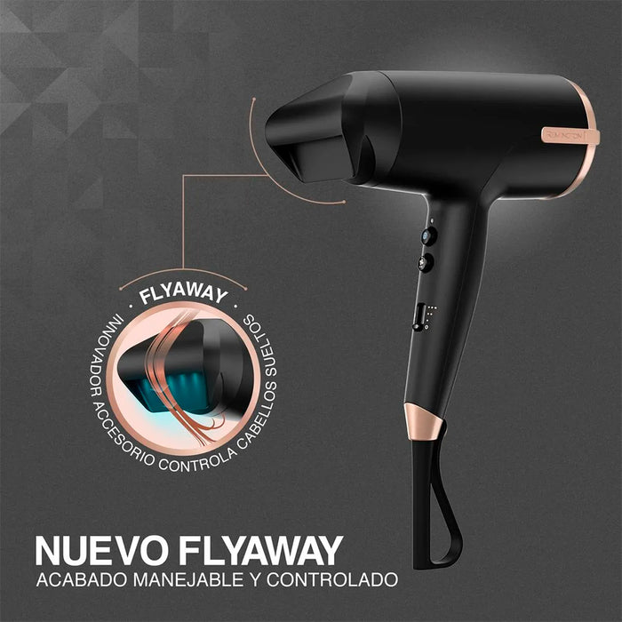 electrodomesticos cuidado personal secador de cabello motor potente uso profesional remington rcorb299 mp madecentro