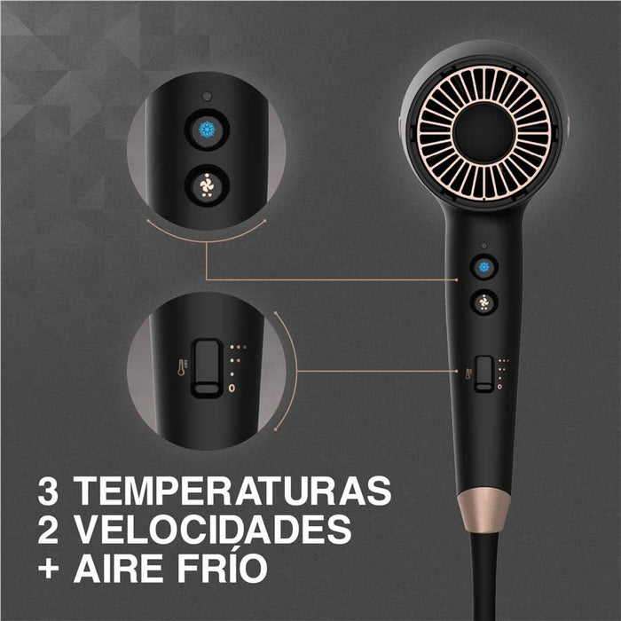 electrodomesticoscuidadopersonalsecadordecabellomotorpotenteusoprofesionalremingtonrcorb299mpmadecentro