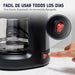 electrodomesticos de cocina cafetera de 5 tazas switch negra ost012 mp madecentro