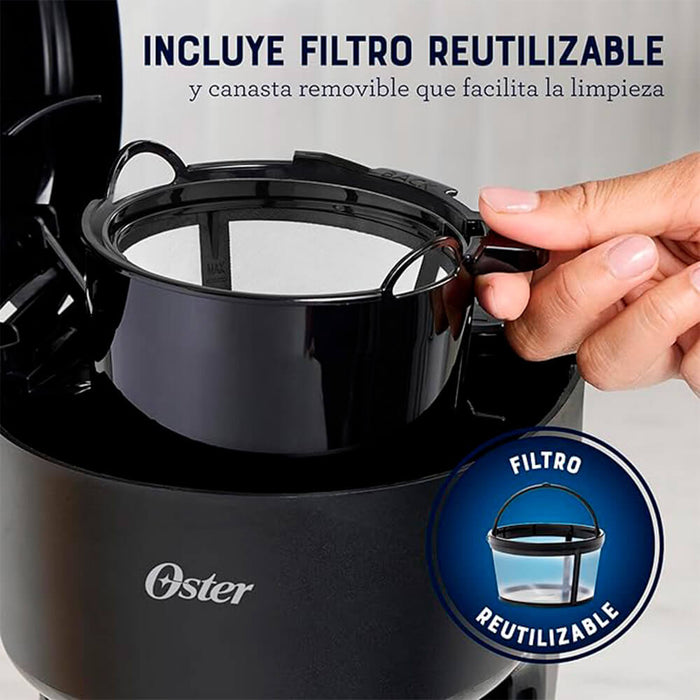 electrodomesticos de cocina cafetera de 5 tazas switch negra ost012 mp madecentro
