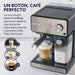electrodomesticos de cocina cafetera espresso oster plateado tecnologia auto frothing ost015 mp madecentro