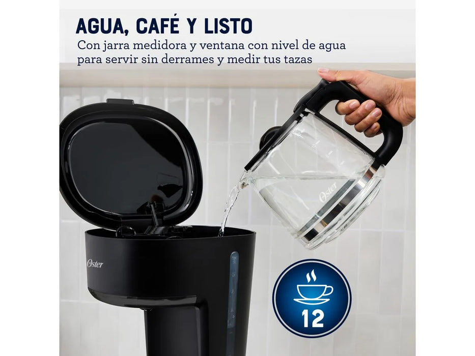 electrodomesticosdecocinacafeteraosterde12tazas2217256negroost013mpmadecentro