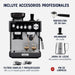 electrodomesticos de cocina cafetera oster espresso barista negro ost016 mp madecentro
