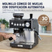 electrodomesticos de cocina cafetera oster espresso barista negro ost016 mp madecentro