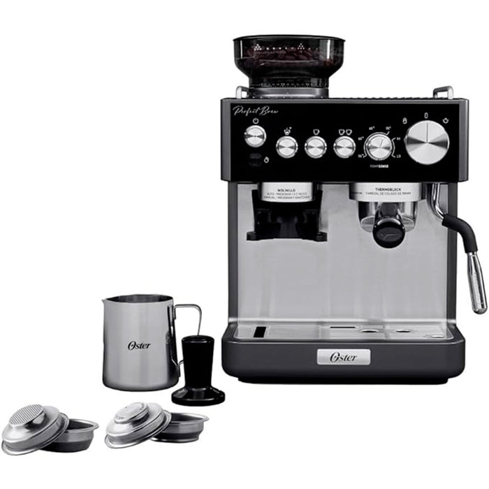 electrodomesticos de cocina cafetera oster espresso barista negro ost016 mp madecentro
