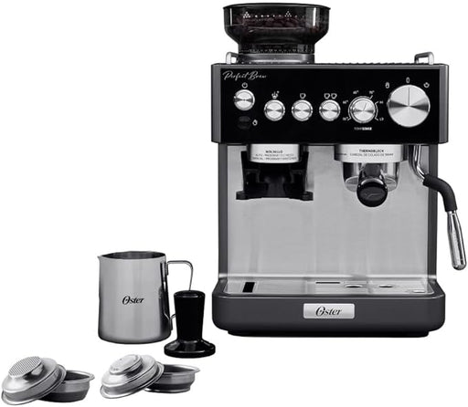 electrodomesticos de cocina cafetera oster espresso barista negro ost016 mp madecentro