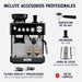 electrodomesticos de cocina cafetera oster espresso barista negro ost016 mp madecentro