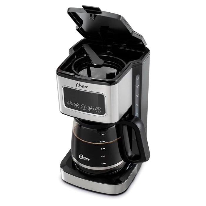 electrodomesticos de cocina cafetera pro oster de 12 tazas tacti ost014 mp madecentro