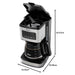electrodomesticos de cocina cafetera pro oster de 12 tazas tacti ost014 mp madecentro