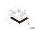 electrodomesticosdecocinaestufaempotrable4puestosconmedidade60x51agasnaturalenvidriotempladonegro5883continentalclb5883mpmadecentro