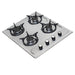 electrodomesticosdecocinaestufaempotrable4puestosconmedidade61x51agasnatural110venaceroinoxidable5418continentalclb5418mpmadecentro2