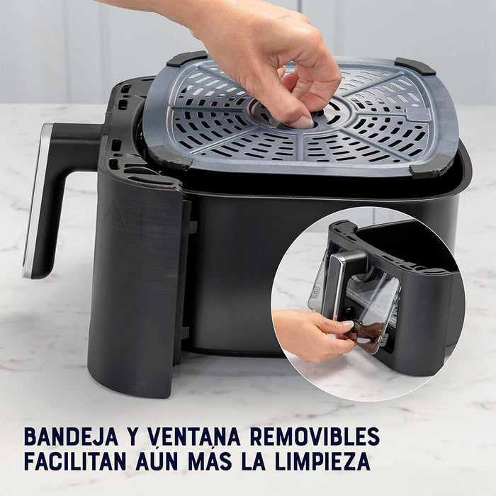 electrodomesticos de cocina freidora de 4 l digital con recubrimiento diamondforce ost003 mp madecentro