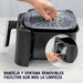 electrodomesticos de cocina freidora de 4 l digital con recubrimiento diamondforce ost003 mp madecentro