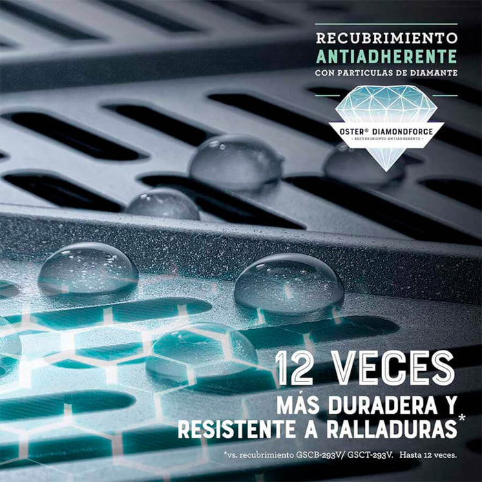 electrodomesticos de cocina freidora de 4 l digital con recubrimiento diamondforce ost003 mp madecentro