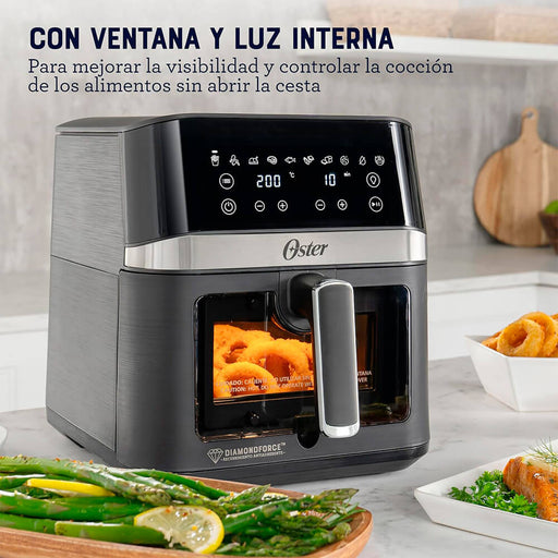 electrodomesticos de cocina freidora de 6 l digital con recubrimiento diamondforce ost004 mp madecentro
